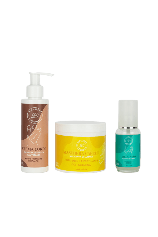 Pacchetto beauty care alla bava di lumaca